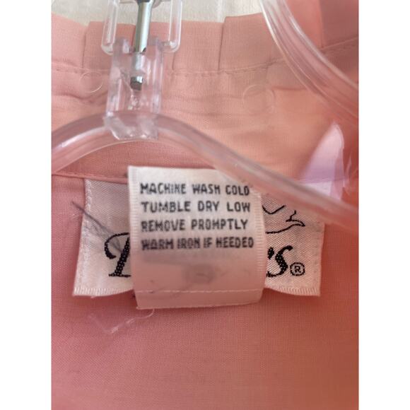 Partners pale pink Tuxedo front long sleeve ladies 14 - Picture 7 of 11